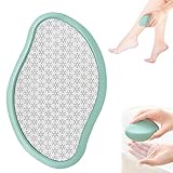 EvoAce 脱毛器 擦るだけ【業界新傑作・痛くない次世代モデル】無痛脱毛器 ナノガラス 物理脱毛 角質除去 手のひらサイズ 軽量 携帯便利 家庭用脱毛器 男女兼用 操作簡単 痛みゼロ 初心者向け 自宅 旅行 出張 ギフトにも最適 オシャレ 日本語取扱説明書付き（グリーン）