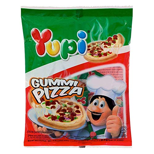 Amazon.com : Yupi Brand, Jelly Gummi Pizza 64g X 2 Packs : Grocery