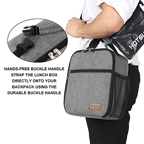 image for Femuar Lunch Box for Men Adults Women Insulated Lunch Bag Reusable Co