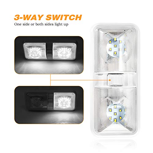 image for Auxbeam 12V Led RV Ceiling Dome Light RV Interior Lighting Upholstery 