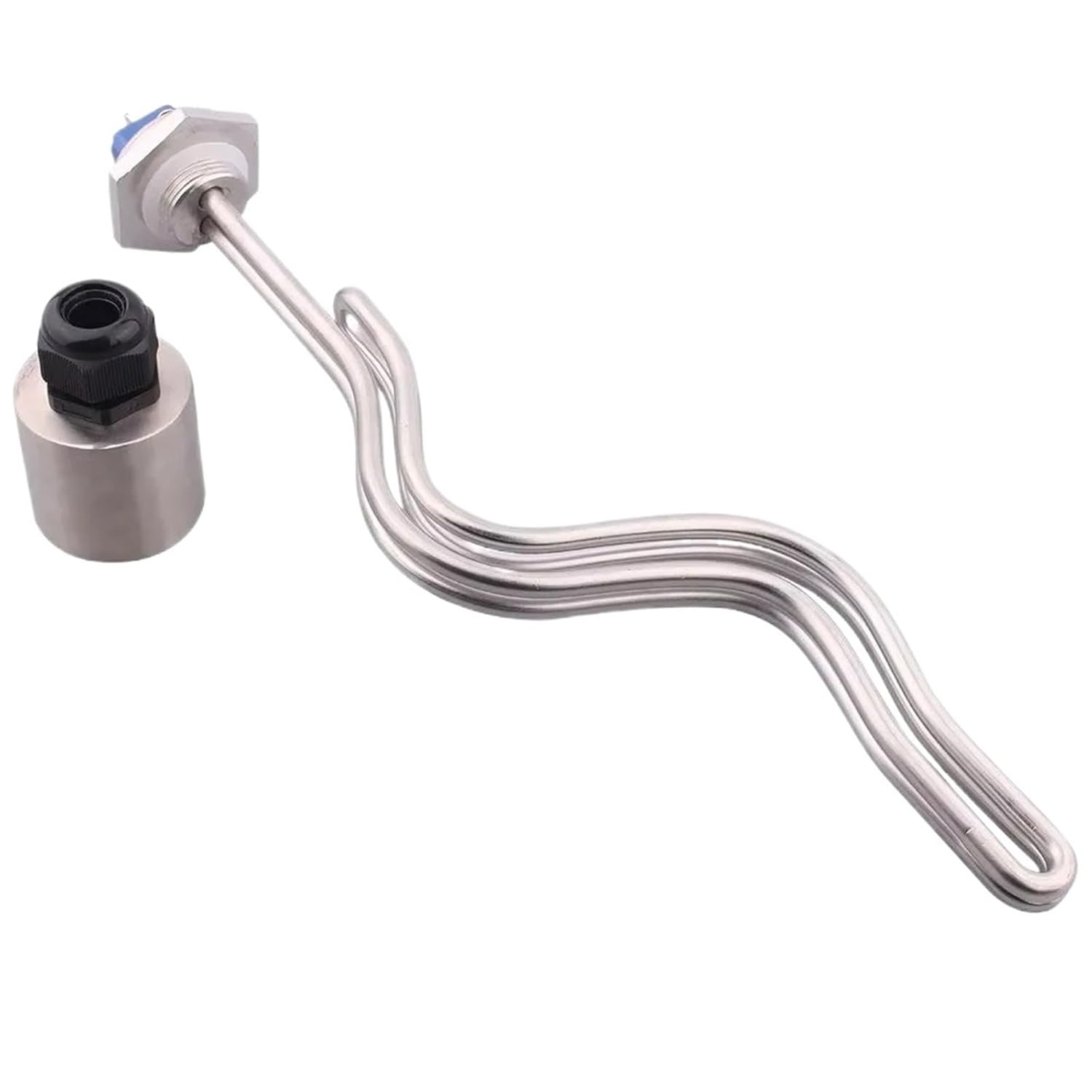 1pcs Water Heating Element 1" NPT Thread Immersion Water Heater for Brewing/Boiler 4500w 5500w 6500w SUS304(Only Heater,6.5kw)