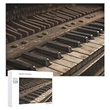 Excellent matériau : vieux clavier de piano personnalisé utilise du bois de haute qualité comme plaque inférieure du puzzle, chaque partie est épaisse et solide, chaque pièce du puzzle n'est pas facile à casser, et aucun plastique n'est plus respectueux de l'environnement.