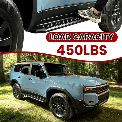 Estribos laterales aluminio para Toyota 4Runner 2025-2026 miniatura 4