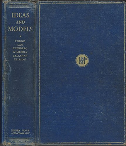 Ideas and Models B000O7WG5G Book Cover