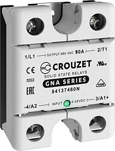 Crouzet 84137480N Relè Semiconduttore Gna90Dzh Corrente Di Carico 90A Tensione Di Commutazione (Max): 660 V/Ac