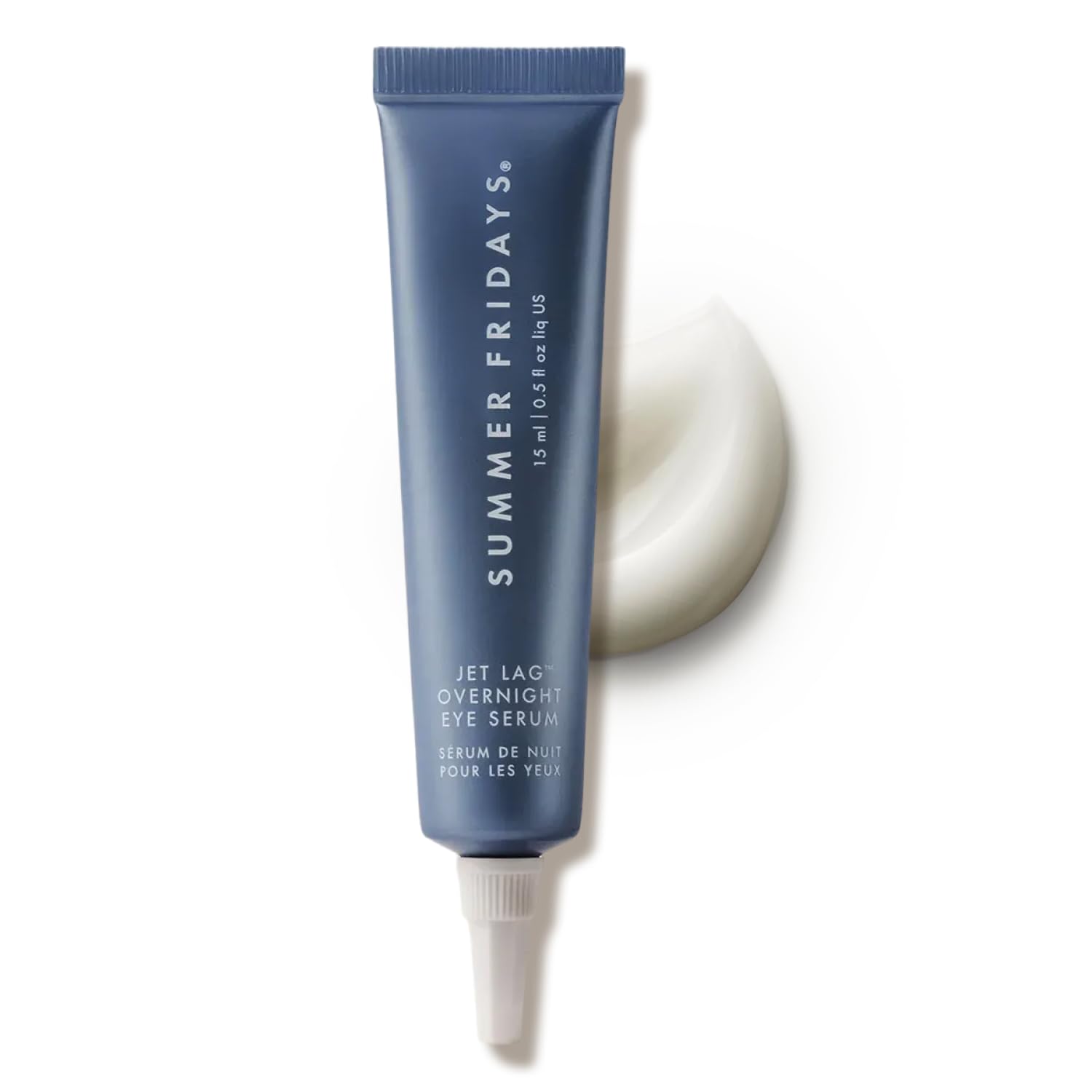 Jet Lag Night Eyes Serum - Nourishing Treatment for Dark Circles - Helps Moisturise Smoothing, Tightens and Inflames - Enriched with Glycerin to Moisturize