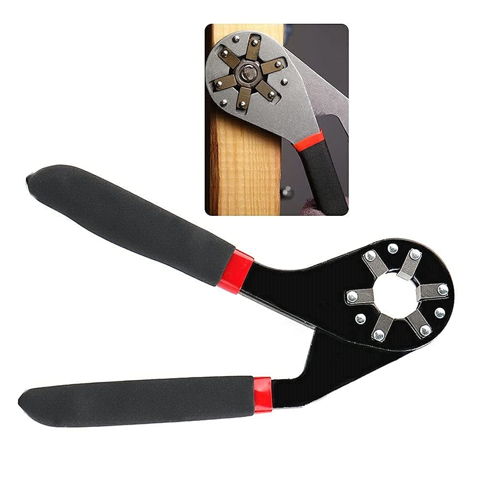 HARIVAR MART Tools 8 Inch Bionic Adjustable Wrench | 14 Wrenches in 1 | Grabs Bolt On All Six Sides | Patented Design Multiplies Gripping Force | Great Gifts for Men, Dad, Gadgets for men