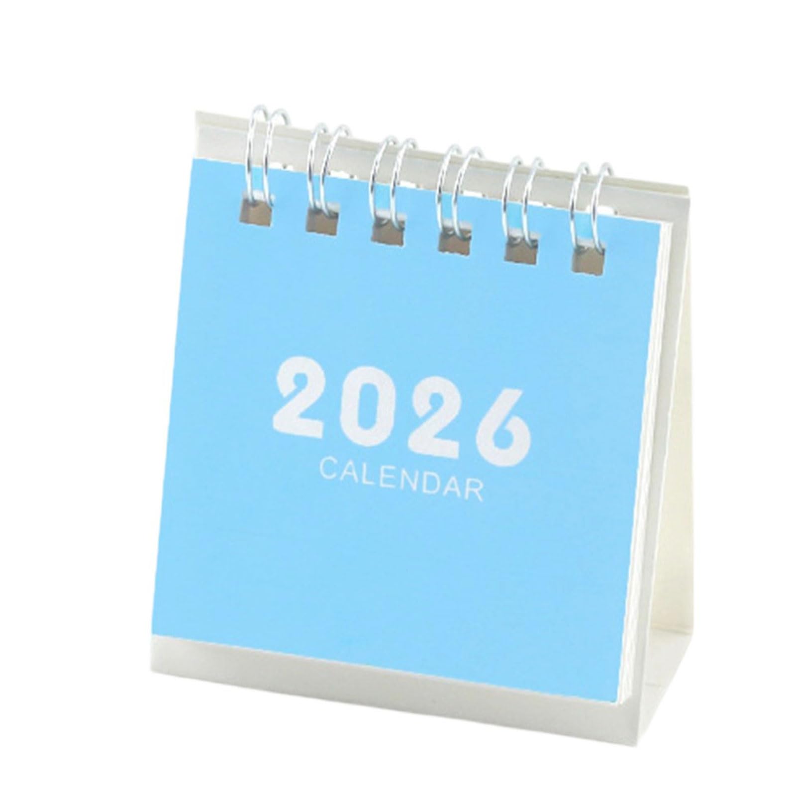Jazuaiao 2026 Desk Calendar 17 Month Referances Runs From Aug 2025 to Dec 2026 Tabletop Monthly Calender for Plans Notes Space Saving Desk Calendar