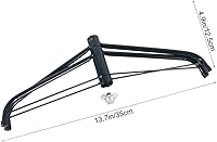 Vista 5 de Amosfun Soporte para árbol de Navidad de 13.8 in, 4 pies, plegable, para árbol artificial, soporte de repuesto para decoración de árbol de fiesta