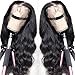 VTAOZI Body Wave Lace Front Wigs Human Hair Pre Plucked 13x4 Lace Frontal Wigs Human Hair for Black Women 180% Density Brazilian Glueless Wigs Human Hair 22 Inch