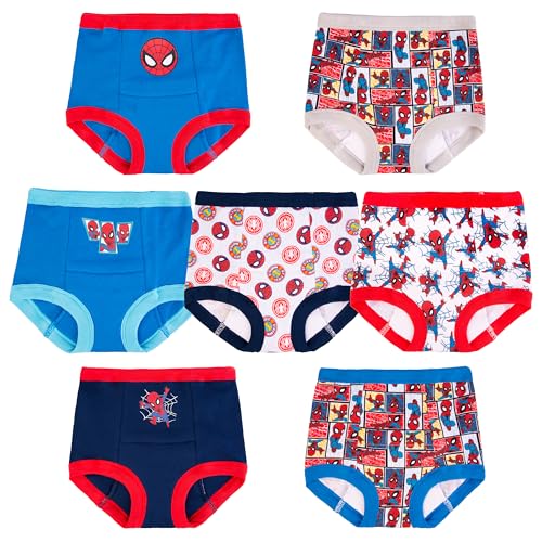 Image of Marvel Baby-Boys Superhero Potty Training Pants, Success Chart & Stickers with Spiderman, Iron Man, Hulk & More Sizes 18m-4t