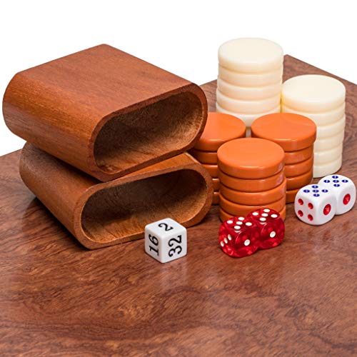 Juego de Mesa Backgammon Knoll en Madera 19 Pulgadas miniatura 5