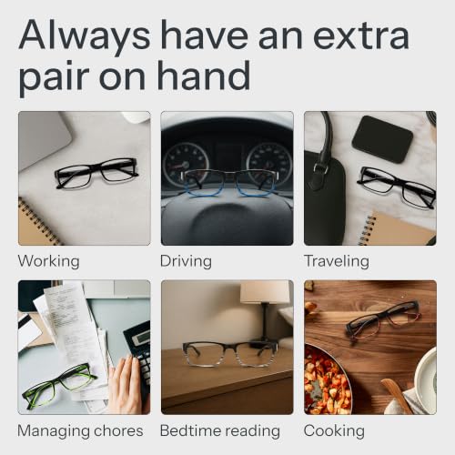 Image of Gaoye Professional Reading Glasses for All Day - Computer Readers with Blue Light Protection - Value Pack