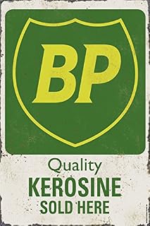 BP Quality Gasoline Metal Sign