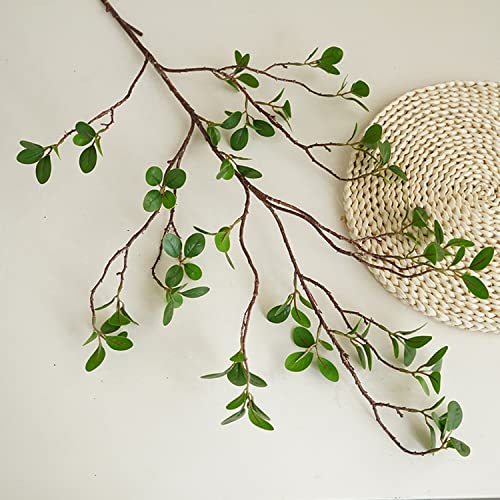 Melorca&Guilla Artificial Plants,3Pcs 43.3" Green Faux Branches For Vase,Artificial Plants For Shop Garden Office Home Décor #TOP4