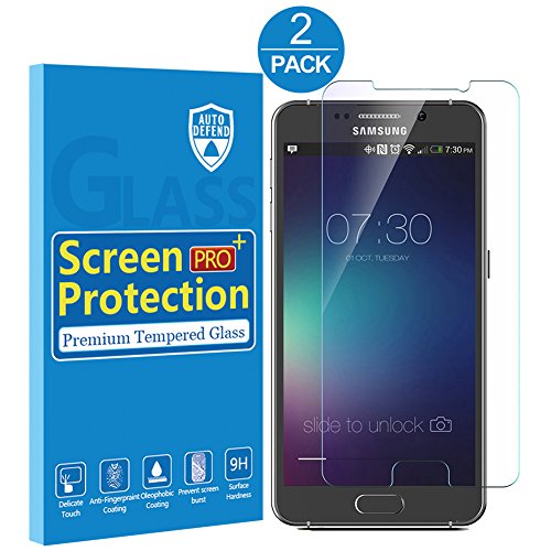 (2 Pack) Samsung Galaxy Note 5 Screen Protector, LMirror Ultra-Thin Tempered Glass Screen Protector for Anti-Scratch/Fingerprint Resistant Galaxy Note 5