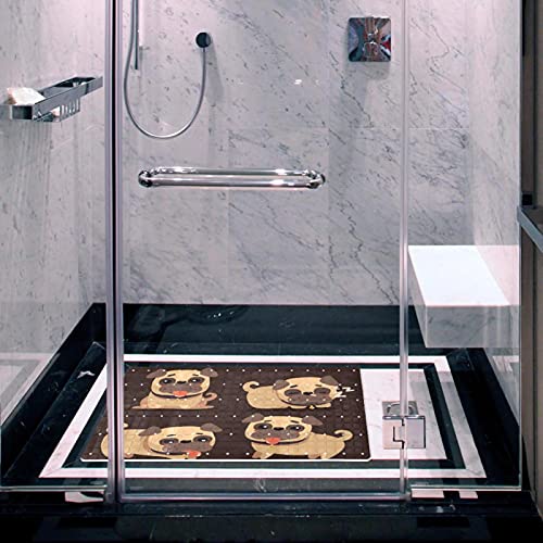 Tapis de bain antidérapant avec 112 ventouses pour douche sécurisée - 7