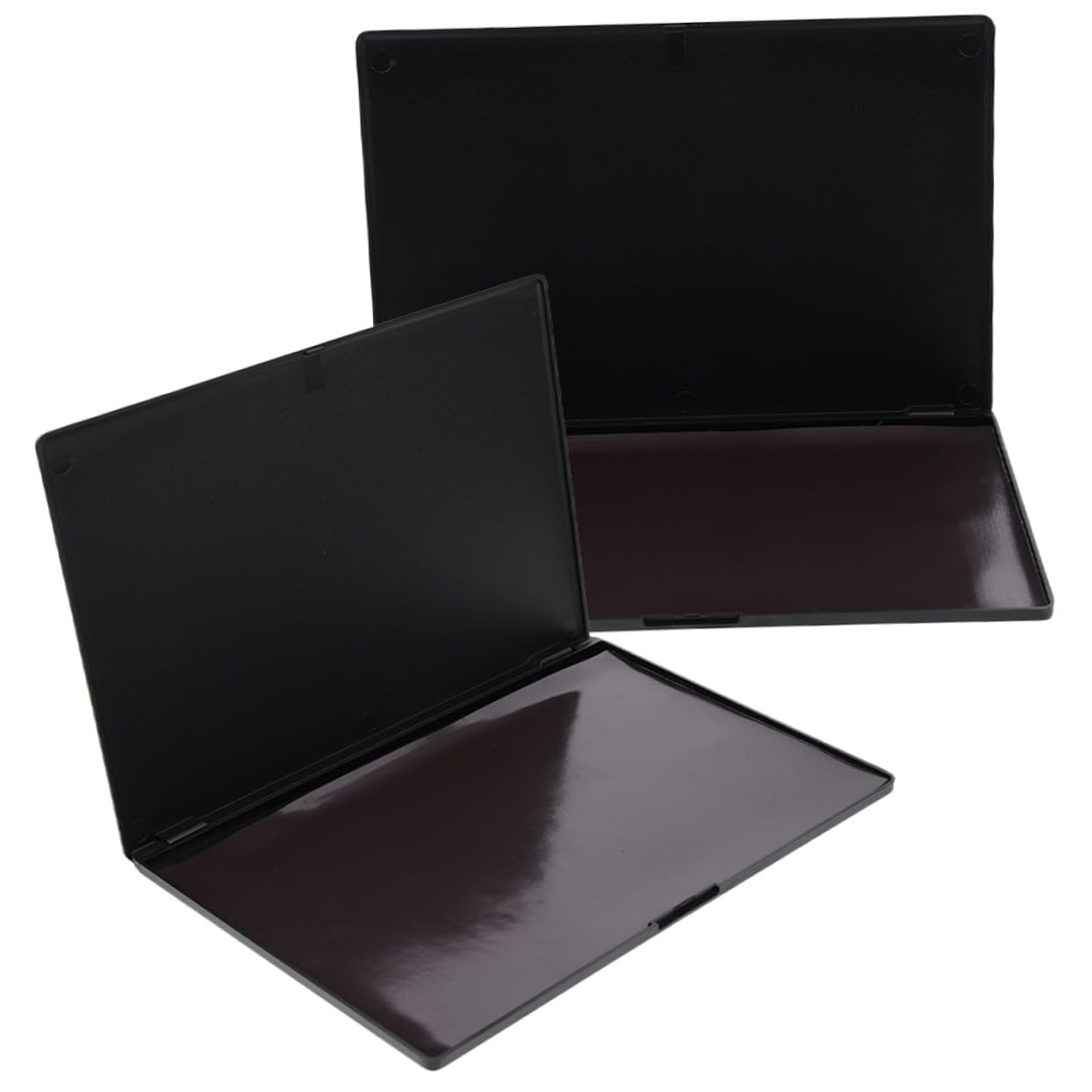 Homoyoyo 2 Stück-pack Magnetische Lidschattenpaletten aus Leichtem Abs Kunststoff Portable Selbstgemacht Lidschattenschalen für Make Up Unterwegs und Aufbewahrung