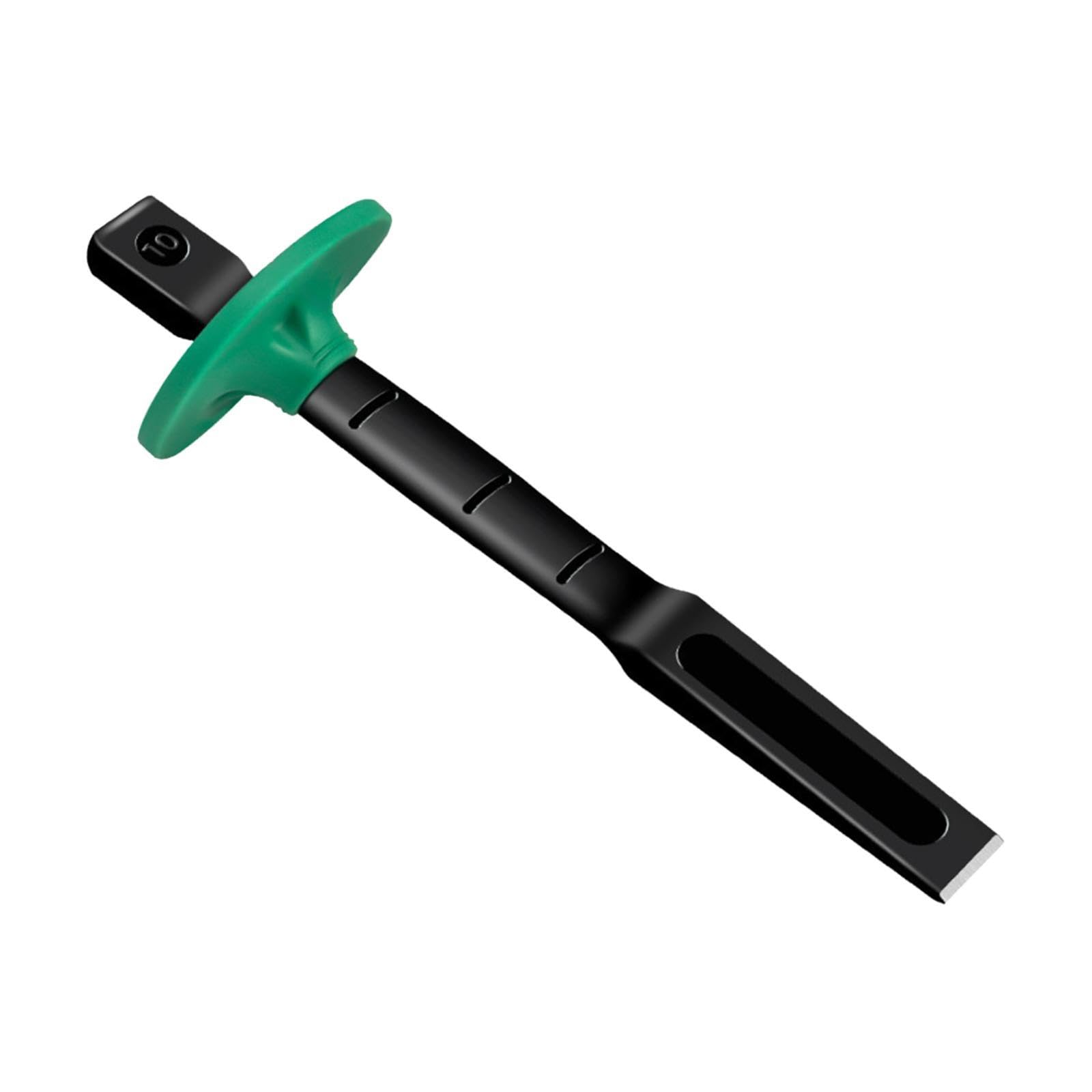 Harilla Cincel de Mampostería, Cincel Plano, Herramienta Manual Antideslizante, Multiusos, para Cortar Piedra de Cemento, Herramienta de Hormigón para Demolic, 25cm