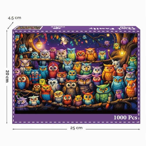 TangComplete Puzzle 1000 Teile für Erwachsene und Kinder, Impossible Game, Puzzles-Geschenk, Clevere Rätsel, Puzzles Farbenfrohes… – Ansicht 3