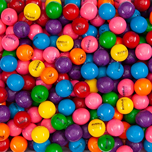 Gumballs for Gumball Machine - 1 Inch Large Gumballs - King Gumballs in Bulk - 2.5 Lb Gumball Machine Refills - 140 Pcs Giant Gumballs - Bulk Gum for Kids - Assorted Gum Refill