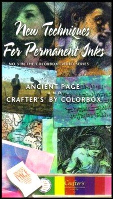 Colorbox New Techniques for Permanent Inks: Paper, Wood and Leather Projects (No. 3 in the Colorbox Video Series) [Ancient Page and Crafters by Colorbox]