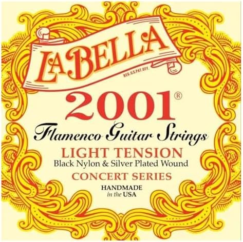 La Bella 2001 Flamenco Guitar String Medium Tension .029-.042 image 5