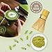 Matcha Whisk Set 5pcs – Bamboo Matcha Whisk (Chasen), Whisk Holder, Chashaku Scoop, Spoon, Fine Mesh Sifter, Starter Matcha Kit for Beginners, Tea Ceremony Gifts