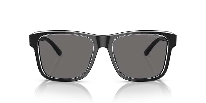 Amazon.com: Emporio Armani Men's EA4208 Square Sunglasses