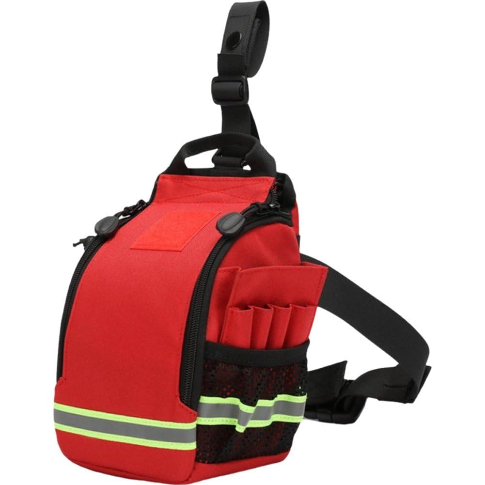 Botiquín de primeros auxilios y bolsa de emergencia cruzada pequeña para viaje