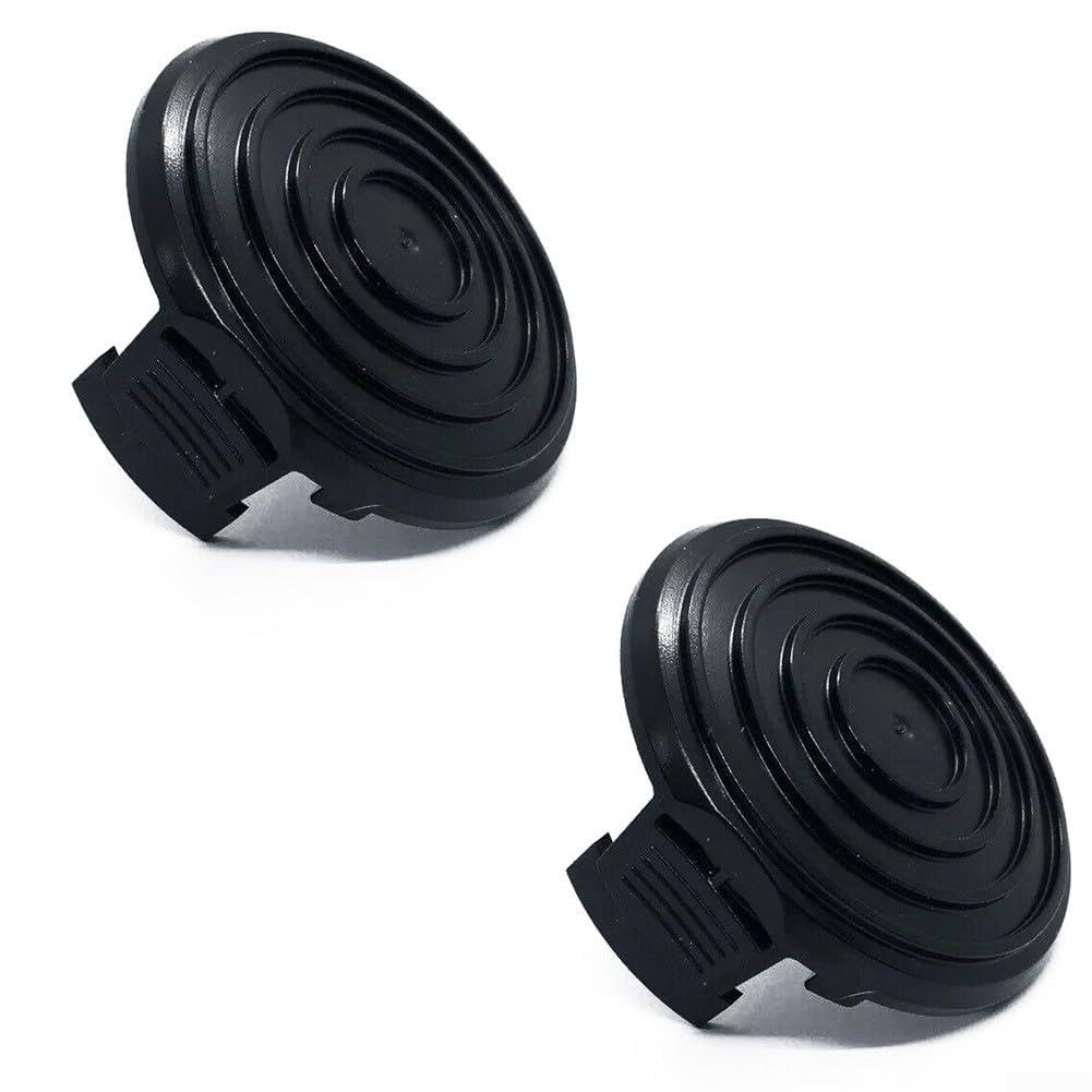 Set of For 2 Spool Cover for GT30 Grass Trimmer ABS Material Design for Easy Line Replacement and Secure Attachment