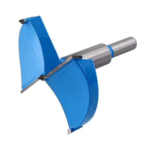 Miniatura 10 de Forstner Broca de 1-38 pulgadas (1.378 in), brocas de carburo de tungsteno, cortador de agujero de madera, abridor de barrena  broca de perforación