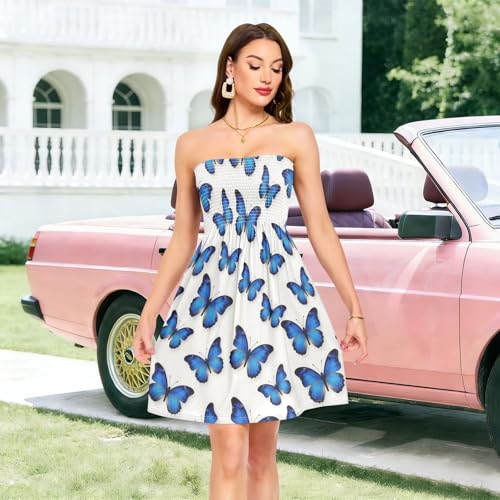 Robe décontractée sans bretelles légère évitant les marques de bronzage - 7