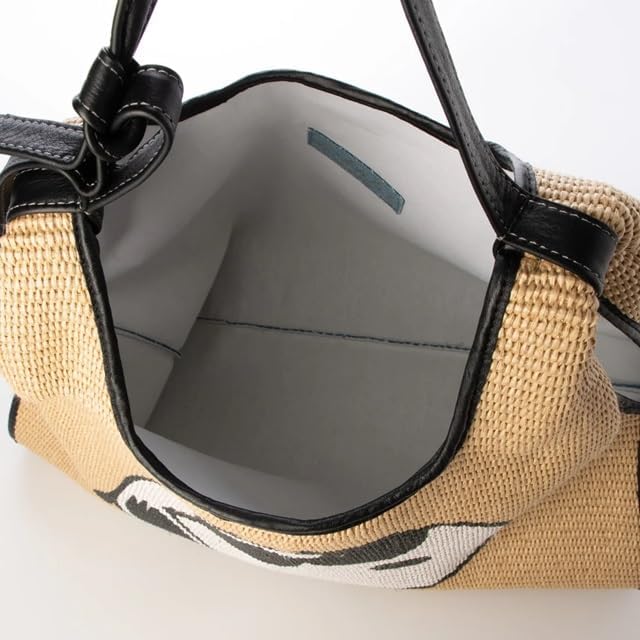 アフリカ ブルキナ 手編み カゴ 天然素材円筒形 バスケット 新品