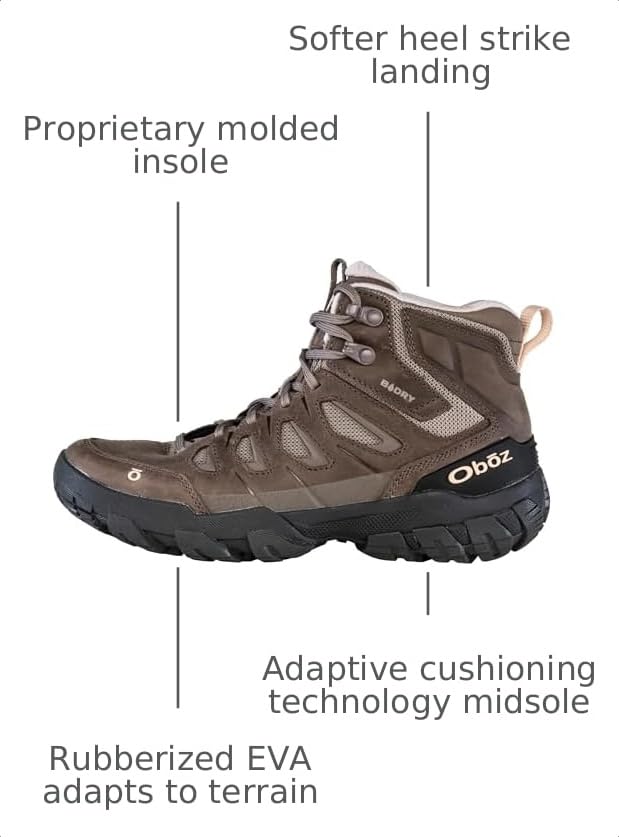 Image of Oboz Women's Sawtooth X Mid B-DRY Hiking Boot