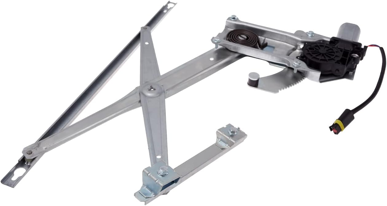 TUCAREST 741-753 Front Left Power Window Lift Regulator with Motor Assembly (Driver Side) Fit for 1994-2001 Do-dge Ram 1500, Ram 2500, Ram 3500 Pickup [# 86823 660134 55154925]