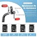 ISE Mini Pedales Estaticos Bicicleta Eléctrica,Bicicleta de Ejercicio para Entrenamiento de Piernas...