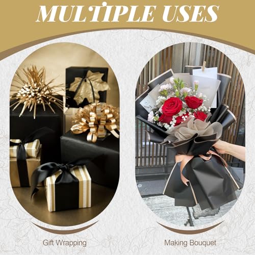 20 Blatt Wasserfeste Bouquet Papier Floral Geschenkpapier Flower Bouquet Wrapping Paper Wasserfeste Blumenpapier Koreanischer Papier Blumenstrauß Verpackungspapier Blumenpapier(58 x 58 cm)