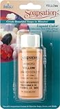 Yaley Soapsations Liquid Color Bottle, 1-Ounce, Yellow