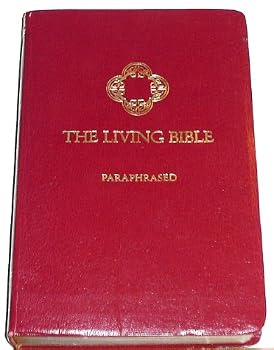 Imitation Leather The Living Bible (Red Letter Concordance) (Paraphrased) Book