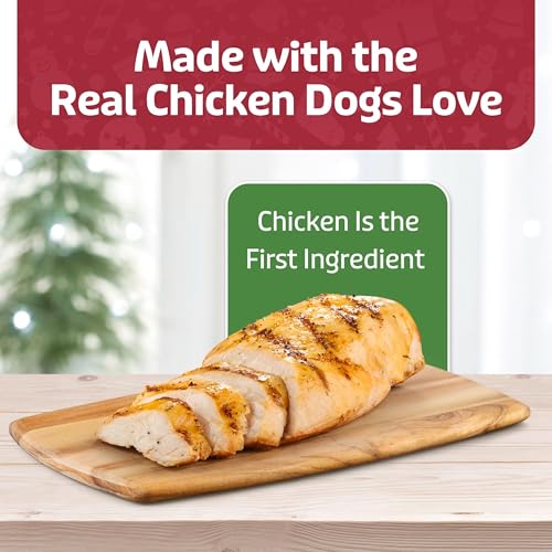 Image of Blue Buffalo Santa Snacks Chicken Dog Treats, 4.5 oz