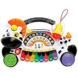 VTech- Remi la Cebra marchosa Piano Aprende Música Notas E Instrumentos con Teclado Interactivo, Multicolor, Talla Única (3480-179122) , color/modelo surtido