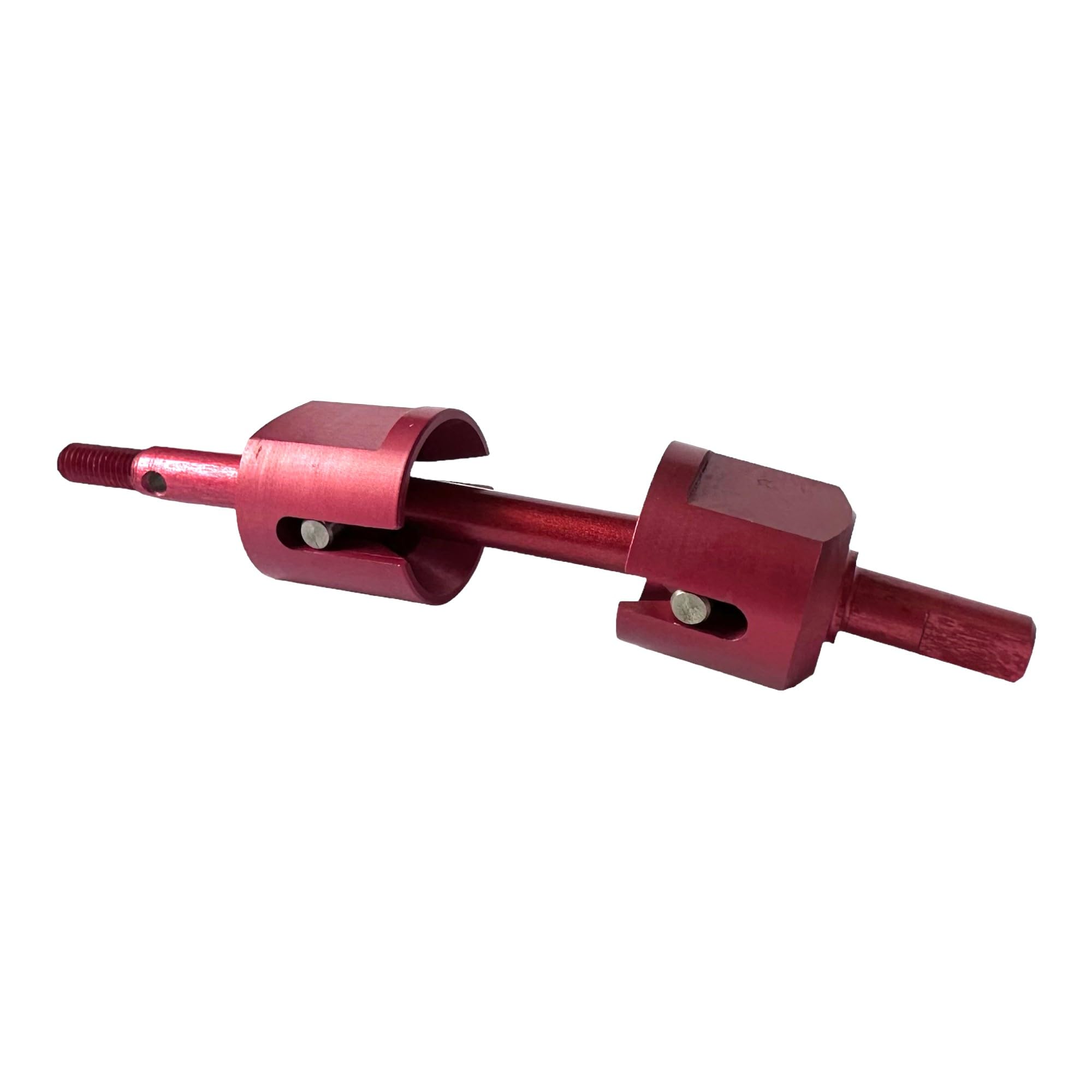 Goolsky Eje de transmisión de aluminio y juego de juntas de repuesto para Tamiya 1/10 TT-01 TT-02 TAM54026 Piezas de opción de coche eléctrico de Goolsky Eje de transmisión de aluminio y juego de juntas de repuesto para Tamiya 1/10 TT-01 TT-02 TAM54026 Piezas de opción de coche eléctrico de