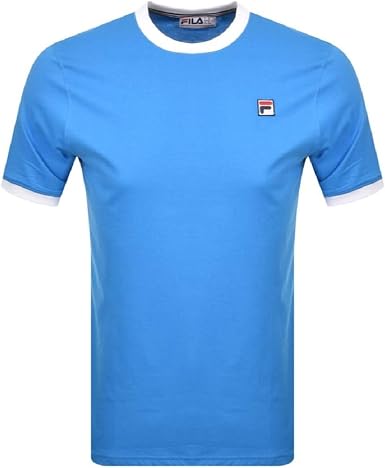 Fila Vintage Ringer T Shirt Royal Blue 