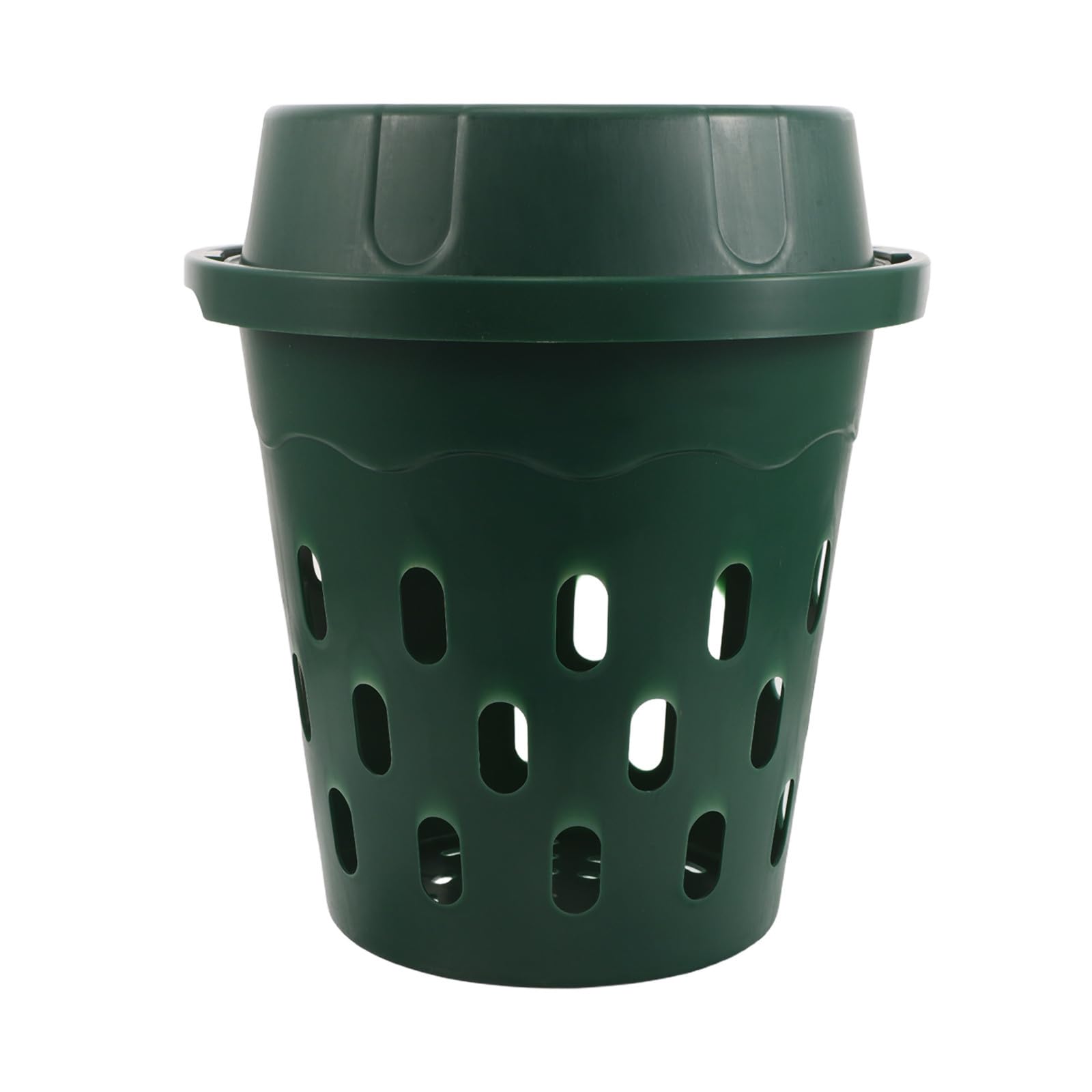 Homoyoyo Compostador Orgánico para Cocina y Jardín Plástico Verde, Hábitat Saludable para Lombrices y Mejora Calidad del Suelo, Adecuado para Uso Doméstico