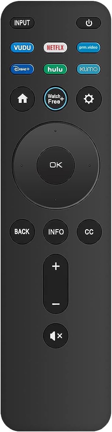 Universal Remote Control XRT260 for All VIZIO Smart TV Smartcast D-Series M-Series P-Series V-Series XRT140 XRT136 Remote Replacement (No Voice Function)
