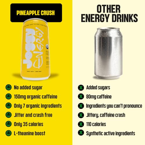 Image of Joggy Organic Energy Drink, Variety 12pk (8.4oz)