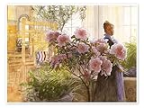 Azaleen Poster von Carl Larsson 70 x 50 cm Wandbilder 