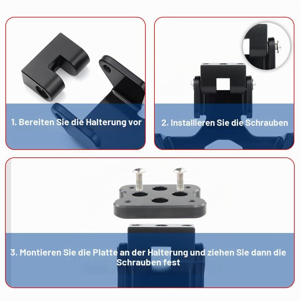 xitomer GPS-Halterung, passend für Multistrada V4 2021–2025 Multistrada V4S 2021–2025, kompatibel mit Garmin/Tomtom Mount Navigator-Halterung