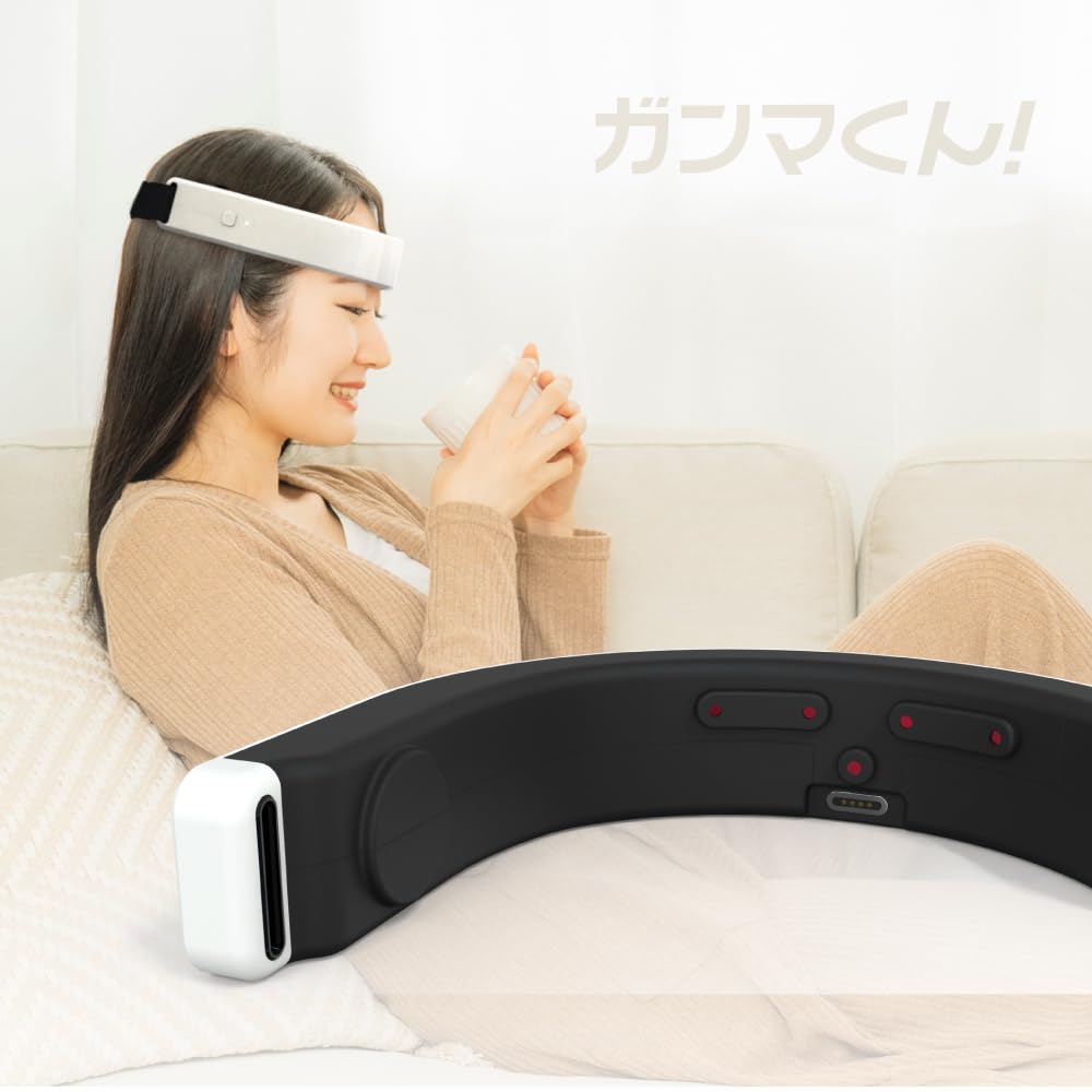 ガンマくん リラクゼーションヘッドバンド　快眠サポートデバイス Amazon.co.jp: ガンマくん! 快眠サポートデバイス : 家電＆カメラ